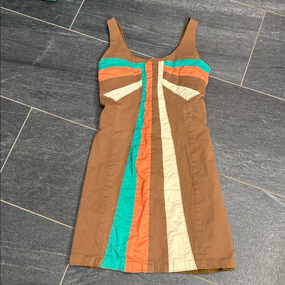 Judith March faux bow mini dress